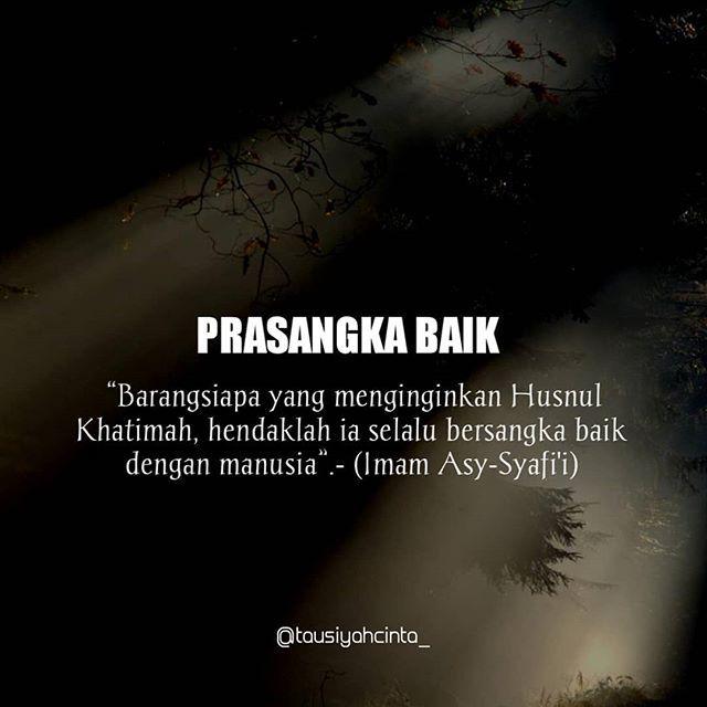 Yuk Berprasangka Baik Dengan Orang Lain