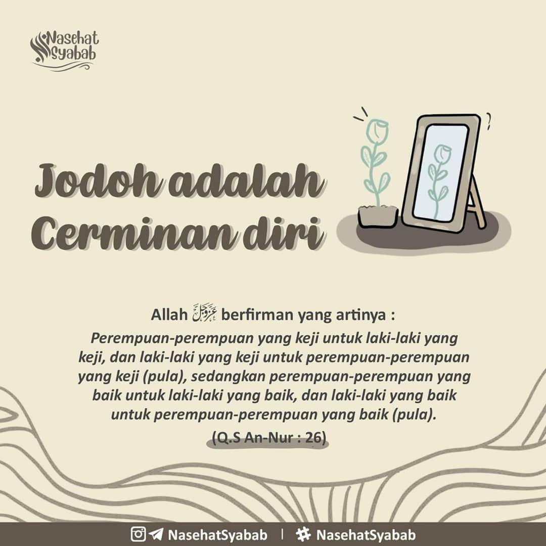 Jodoh Adalah Cerminan Diri