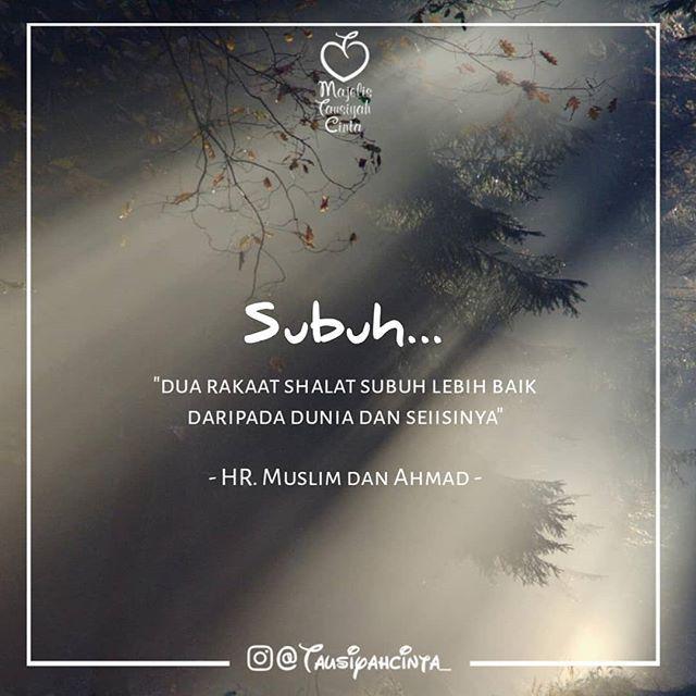 Istimewanya Dua Rakaat Sebelum Subuh