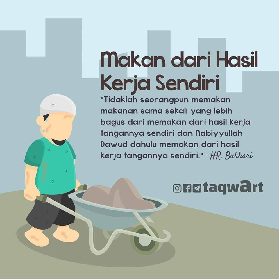 Makan Dari Hasil Kerja Sendiri