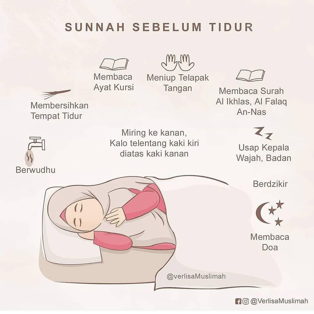 Sunnah Sebelum Tidur