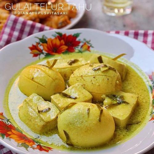 Gulai Tahu Telur Ide Menu Dadakan Saat Sahur