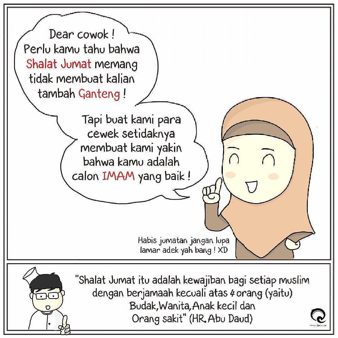 Dear Pria Shalat Jumat Tidak Membuat Kalian Ganteng Tapi Bisa Jadi Calon Imamku