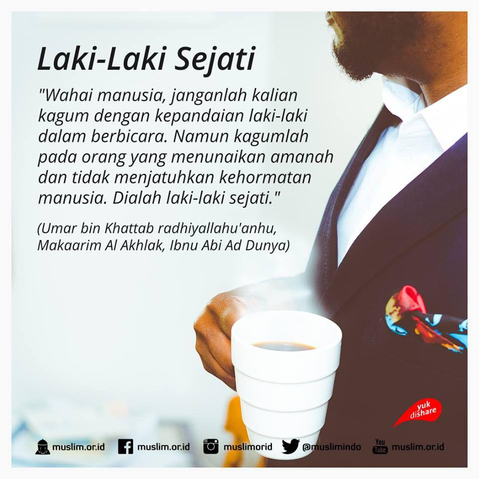 Inilah Ciri Lelaki Sejati