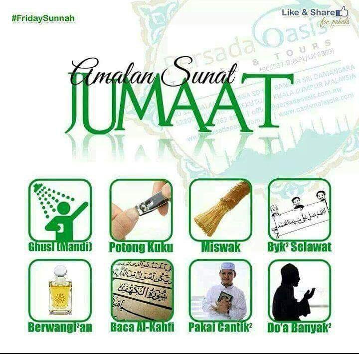 Amalan Sunnah Jumat Mandi dan Wangi-wangian