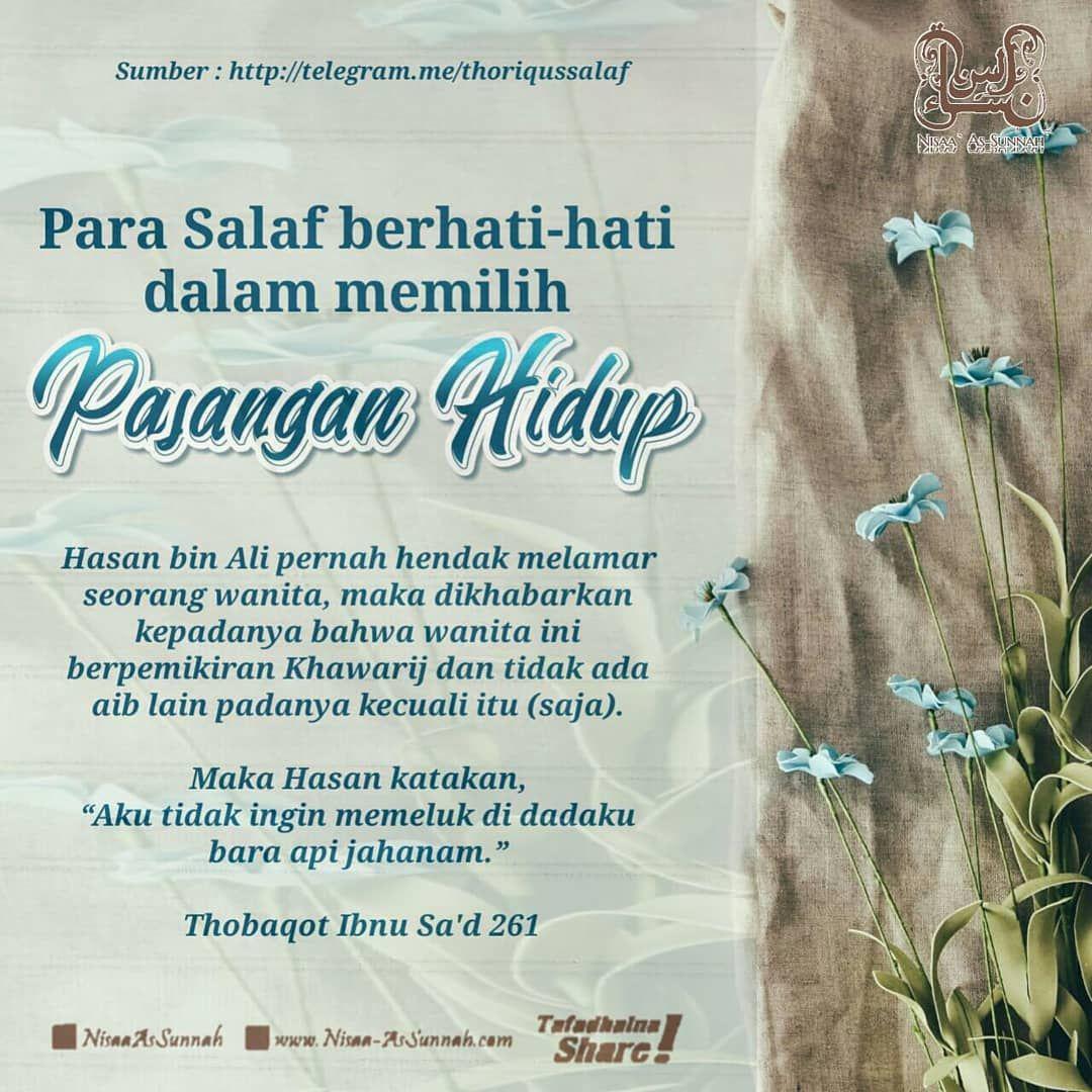 Buerhati Hati Dalam Memilih Pasangan Hidup